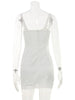 Camisoles Solid Lace Patchwork Women Dresses Casual Pajams Sexy Clubwear Skinny Bodycon Outfits Fit Female Vestidos