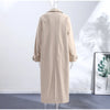 Women Casual Plaid Windbreaker Turn-down Collar Long Sleeve Belt Waist Jacket Spring High Street Lady Commute Coat