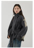 Korean Women Double-sided Belt Woolen Coat Loose Overcoat Solid Ladies Outerwear Girl Jackets Autumn Winter
