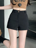 Korean High Waisted A Line Shorts Ladies Solid Color All-Match Slim Casual Short Pants Women Sexy Girl Elastic Tight Shorts