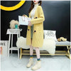 Knitted Cardigan Women Sweater Mid Length Version Autumn Winter Female Sweater Coat Temperament Versatile Ladies Sweater