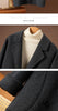 Double-sided Wool Coat Autumn Winter Women's Suit Collar Cocoon-neck Raglan Sleeves Small Lloose Versatile Pure Woolen Coat
