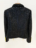 High Street Designer Women's Tassel Chains Sequined Jacket