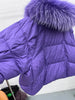 Women Winter Goose Down Jackets Real Fox Fur Collar Hooded Thick Natural Raccoon Fur Female Outwear Warm Loose Puffer Coats
