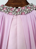 wedding socialite long dress, evening gown, women's dress, celebrity studded diamond long sleeve party dress