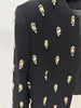 High Street Vestido Women's Beaded Wrapped Chest Long Maxi Dress +Short Jacket