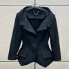 women's jacket single breasted slim fit women's coat for autumn waist cinching slim fit women's suit jacket y2k blazer