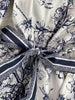 Spring Auutmn Elegant Long Dress Women Turn Down Collar Print A-line Party Dresses Vintage Long Sleeve Floral Long Robe Vestidos