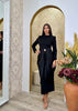 Long Dress Women Sexy Dresses Mock Neck Vestidos Y2k Streetwear Full Sleeve Tight Waist Elegant Splice Party Night Work