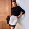 Vintage Print Zip Up Jacket 2 Piece Set Stand Collar Loose Coat High Waist Casual Shorts Women Autumn Retro Suit