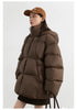 Women Down Coats Solid Loose Hooded 90 White Duck Down Down Jacket Puffs Female Outerwear Autumn Winter