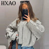 Plaid Bomber Jacket Women's Jacket Spring Autumn Crop Oversized Long Sleeve Top Casual Zipper Outerwear Outdoor Coats