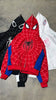 Gothic Dark Spider Print Hooded Cardigan Loose Sweater Jacket Women