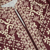Ramdan Eid Print Jalabiya Muslim Women Zipper Long Dress Robe Dubai Abaya Outfits Kaftan Ethnic Islam Clothing Caftan Dresses