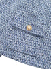 \Women's Tweed Jacket Coat Long Sleeve with Pockets Front Metal Button Chic Outerwear Female Tops