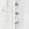 Spring Vintage Diamond Dress Women Stand Collar Lantern Sleeves Single Breasted Elegant Party Dresses Ladies Chiffon Long Robe