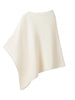Irregular Draping Knitted Shawl Jumper Knitwear Loose Elegant Cape French Minimalist Cloak Knit Sweater Women Top Spring