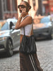 Casual Leopard Print Pants Women Fall Sporty Patchwork Stripes Autumn Basic Streetwear Hipster Loose Trousers