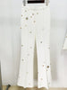 High Street FW Designer Runway Suit Set Ladies Slim Fit Single Button Rivet Gromet Blazer Jacket Pants Suit