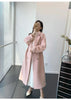 101801 Women Coat Winter Women's Jacket 10% Cashmere 90% Wool Classic Camel Wool Coat