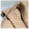 Woolen Coat Oversize Ladies Outerwear Winter Women Natural Fox Fur Collar Cuffs Jacket Hood Cashmere Wool