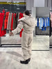 Drawstring Women's Winter Padded Jacket Pant Suits Hooded Full Sleeve Warm Jackets Pants Thicken Casual Lady Outfit