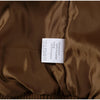 Women's Cropped Bomber Jacket Stand Collar Zipper Patch Pocket Rib Trim Long Sleeve Short Coat Vintage Autumn Casual Outfit