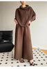 2 Pieces Sets For Women Beading Loose Shirts With Wide Leg Pants Female Elegant Clothing Spring Autumn 2DB2230