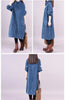 Knit High Neck Velvet Plus Long Corduroy Dress Female Pocket Dress SPring Autumn Dress Women's Long Knitted Dress Female Pullove