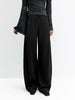 Fall Women's High Waisted Barrel Leg Soft Brushed Fleece Jogger Pants - Straight Cut Casual Pants for Daily Wear