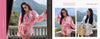 Loose Pink Satin Women's Two Pieces Set Elegant Long Sleeve Blazer With High Waist Maxi Skirt Set Female