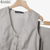 Street Women 2 Pieces Sets Elegant Vest Tops Wide Leg Pants 2pcs Suits Outfit Office Lady Solid Color Pant Sets