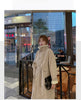 Down Cotton Parkas Jacket Women's Mid-length Over The Knee Korean Loose Winter Padded Female Thickened