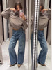 Vintage Stand Collar Women's Coat Full Sleeve Pocket Zippers Loose Lady Short Jackets Autumn Winter Female Streetwear