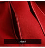 Female Autumn Winter Solid Color Korean Slim Thin Woolen Coat Women Mid-length Woolen Quilted Velvet Thickened Coat