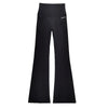 Plus Size Fit Yoga Flared Trousers for Women Semaless Two Sides Pocket Leggings High Waist Push Up Butt Gym Trainning Leggings