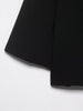 Elegant Solid Crop Blazer Jacket Women Chic Half Sleeves Lapel Loose Short Single Button Coat Lady Daily Street Outerwear