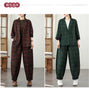 Checkered Blazer Suit For Women Spring And Autumn Korean Version Two-Piece Set Jacket Loose Harem Pants Oversized w1435