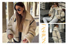 Autumn Winter Women's Moto Biker Zipper Long Sleeve Jacket Faux Leather Jacket Outerwears Causal Coats