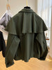 Cloak Shawl Casual Short Coat Women's Spring Autumn Korean Loose Long-Sleeved Windbreaker Female Outwear Tops