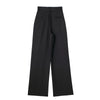 Women Wide leg Pants Baggy High Waist Pants Women's Wide Trousers Black Office wear Wide Pants Woman Autumn Trousers