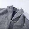 Elegant Stand Collar Woolen Jacket For Women Y2k Single Breasted Button Casual Coat Lady Autumn Winter Street Chic Outwear