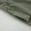 Women's Cropped Trench Coat Lapel Belted Waist Jacket, Loose Fit Drop Shoulder Short Trench