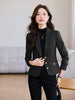 Elegant Women Blazers Solid Button Long Sleeved Casual Comfortable Suits Jacket Office Lady Coat Spring Autumn Outerwear