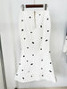 High Street Designer Jacket Women's Color Block Sequined Blazer Mermaid Long Skirt