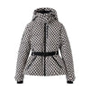 Women Winter Hooded Down Jackets With Belt Lady Warm Thick Long Sleeve Stand Collar Parkas Padded Coats Sports Ski Outdoor