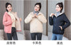 Add Velvet Padded Coat Women Winter Hooded Outerwear Ladies Warm Cotton-Padded Jacket Overcoat Short Female Top