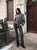 Spring Women's Solid Lace Up Trench Coat Stand Collar Double Breasted Jacket Stylish Lady Long Sleeve Outerwear Street