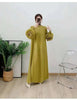 Wine Red Pleated Dress For Women Flower Sleeves Female Evening Party Elegant Clothing Ladies 2DB1827