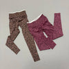 Histello Women Fitness Leggings High Waist Leopard Print Seamless Tummy Sculpt Butt Lift Stretch Slim Gym Jogging Sports Pants